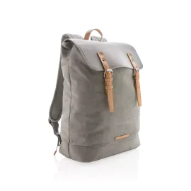 Canvas Laptop-Rucksack, PVC-frei