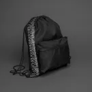 AWARE™ RPET Reflective drawstring backpack