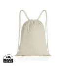 Sac à dos cordelettes en coton recyclé 145 gr Impact AWARE™