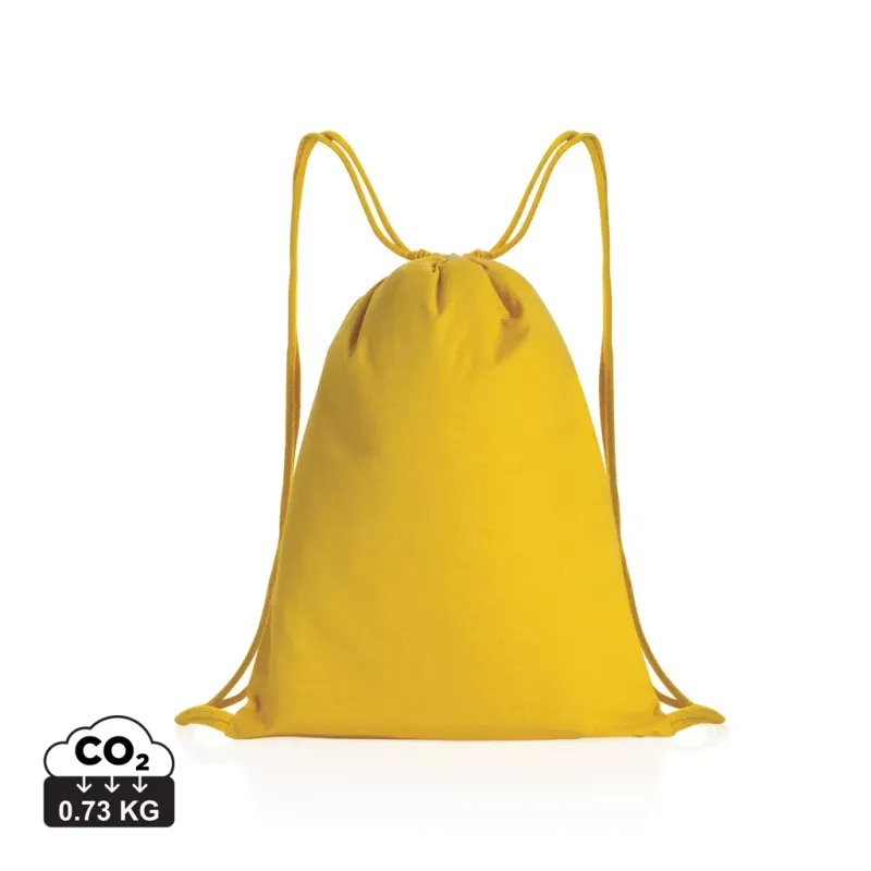 Sac à dos cordelettes en coton recyclé 145 gr Impact AWARE™