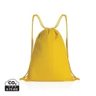Impact AWARE™ recycled cotton drawstring backpack 145g