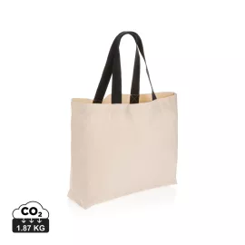 Grand sac tote en toile 240 g/m² recyclée non teintée Aware™