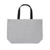 Shopper grande in canvas riciclato 240 gm2 non tinto Impact