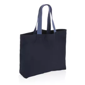 Shopper grande in canvas riciclato 240 gm2 non tinto Impact