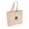 Grand sac tote en toile 240 g/m² recyclée non teintée Aware™