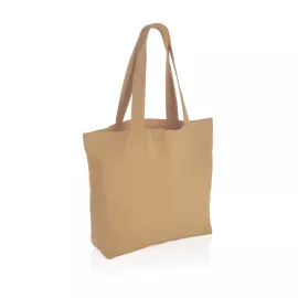 Impact Aware™ 240 gsm rcanvas shopper w/pocket undyed