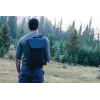 Swiss Peak Fern AWARE™ RPET all over zipper 15.6" backpack