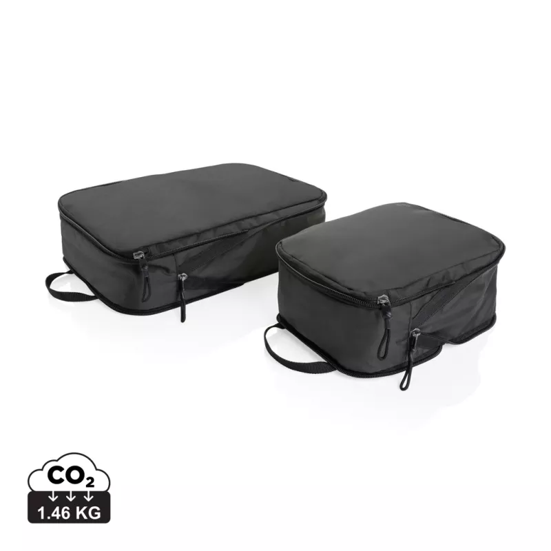 Set 2 cubos de viaje compresión Swiss Peak Ridge AWARE™ RPET