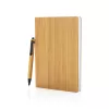 Set penna e taccuino A5 in bambù