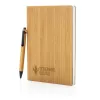 Set penna e taccuino A5 in bambù