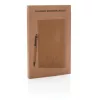 Set penna e taccuino A5 in bambù