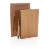 Set penna e taccuino A5 in bambù
