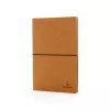A5 recycled leather notebook