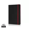 Libreta A5 deluxe tapa dura y bordes a color