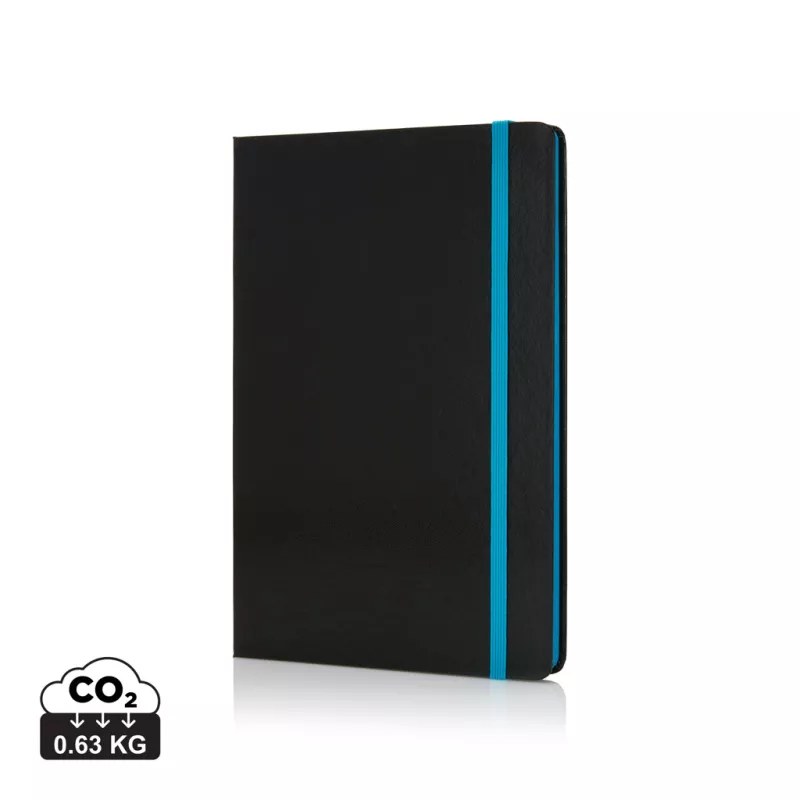 Carnet A5 à couverture rigide et bord coloré