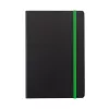 Carnet A5 à couverture rigide et bord coloré
