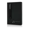 Taccuino A5 Basic con copertina rigida in PU e penna touch