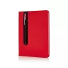 Taccuino A5 Basic con copertina rigida in PU e penna touch