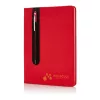 Taccuino A5 Basic con copertina rigida in PU e penna touch