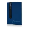 Taccuino A5 Basic con copertina rigida in PU e penna touch