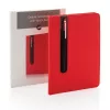 Taccuino A5 Basic con copertina rigida in PU e penna touch