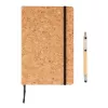 Libreta A5 con bolígrafo touch de bambú