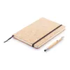 Libreta A5 con bolígrafo touch de bambú
