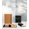 Softcover PU notebook with coloured edge
