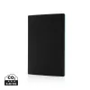 Softcover PU notebook with coloured edge
