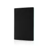 Softcover PU notebook with coloured edge