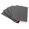 Softcover PU notebook with coloured edge