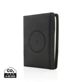 Air 5W wireless charging notebook with 5000mAh powerbank