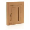 Deluxe Kork Portfolio A5 mit Stift
