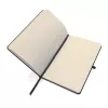 Taccuino  A5 con copertina rigida in pelle riciclata