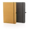 Carnet A5 à couverture rigide en cuir recyclé