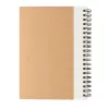 Kraft Spiral-Notizbuch mit Stift