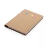 Haftnotizen im A6 Kraft-Booklet mit Stift