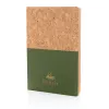 Carnet A5 à couverture en kraft et en liège
