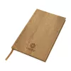 Libreta A5 con estampado de madera Kavana