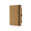 Bamboo notebook and infinity pencil set