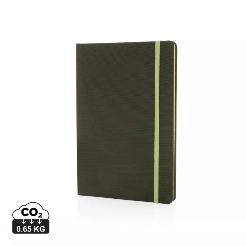 Taccuino A5 in RPET certificato GRS