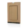 Taccuino A5 in RPET e Kraft con certificazione GRS