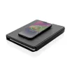 Taccuino A5 Swiss Peak in rPU RCS con caricatore wireless