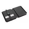 Taccuino A5 Swiss Peak in rPU RCS con caricatore wireless