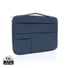 Smooth PU 15.6" laptop sleeve with handle