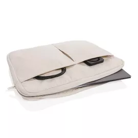 Pochette ordinateur 15,6'' en coton recyclé AWARE™ Laluka