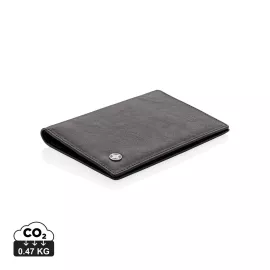 RFID anti-skimming passport holder