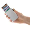 Tarjetero RFID C-Secure de aluminio