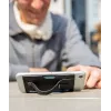Supporto per telefono e porta carte RFID 3 in 1