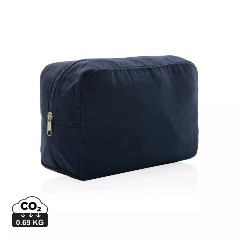 Trousse de toilette en toile recyclée non teintée Aware™